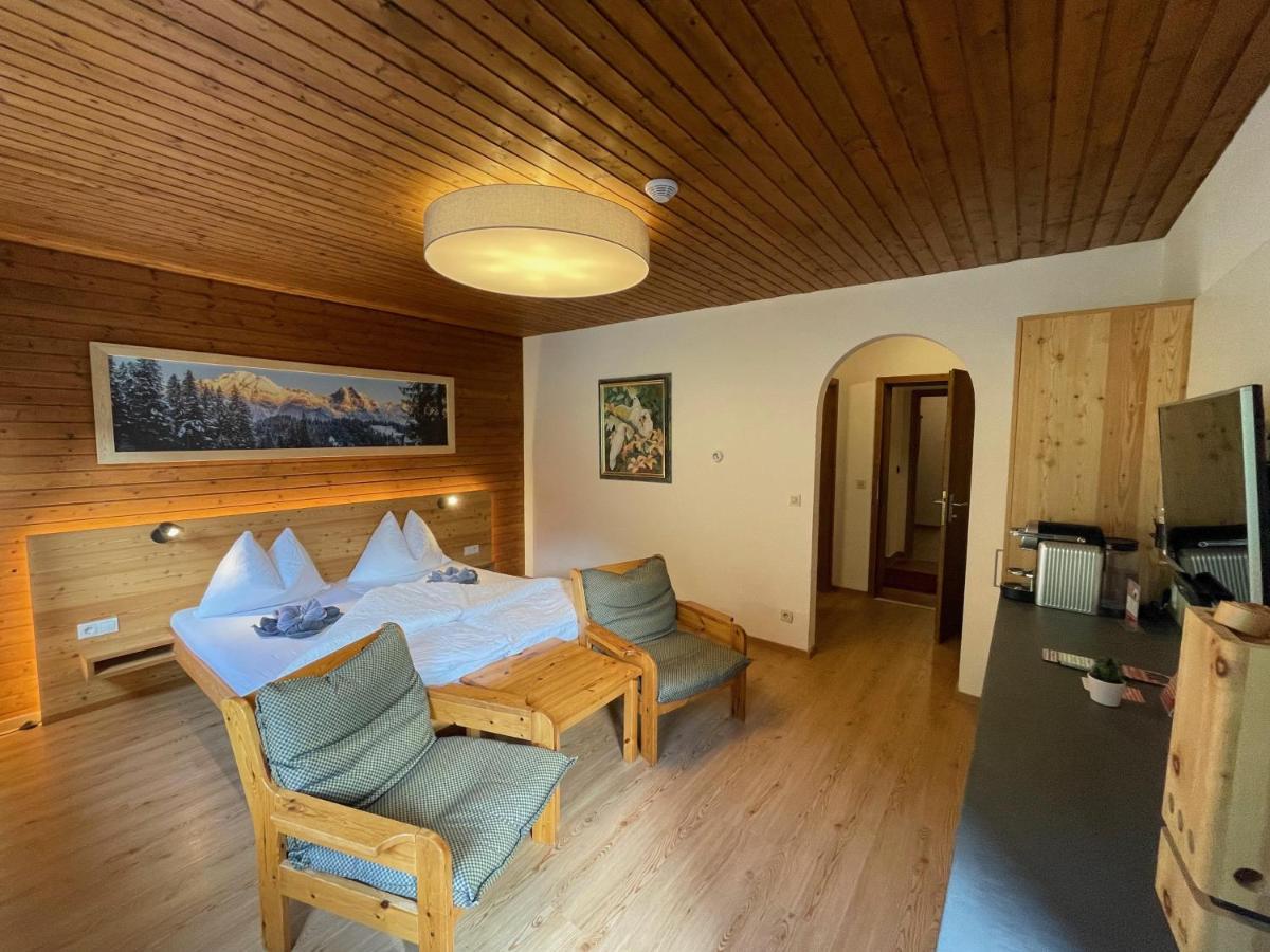 Apartpension Barenwirt Leutasch Exteriér fotografie