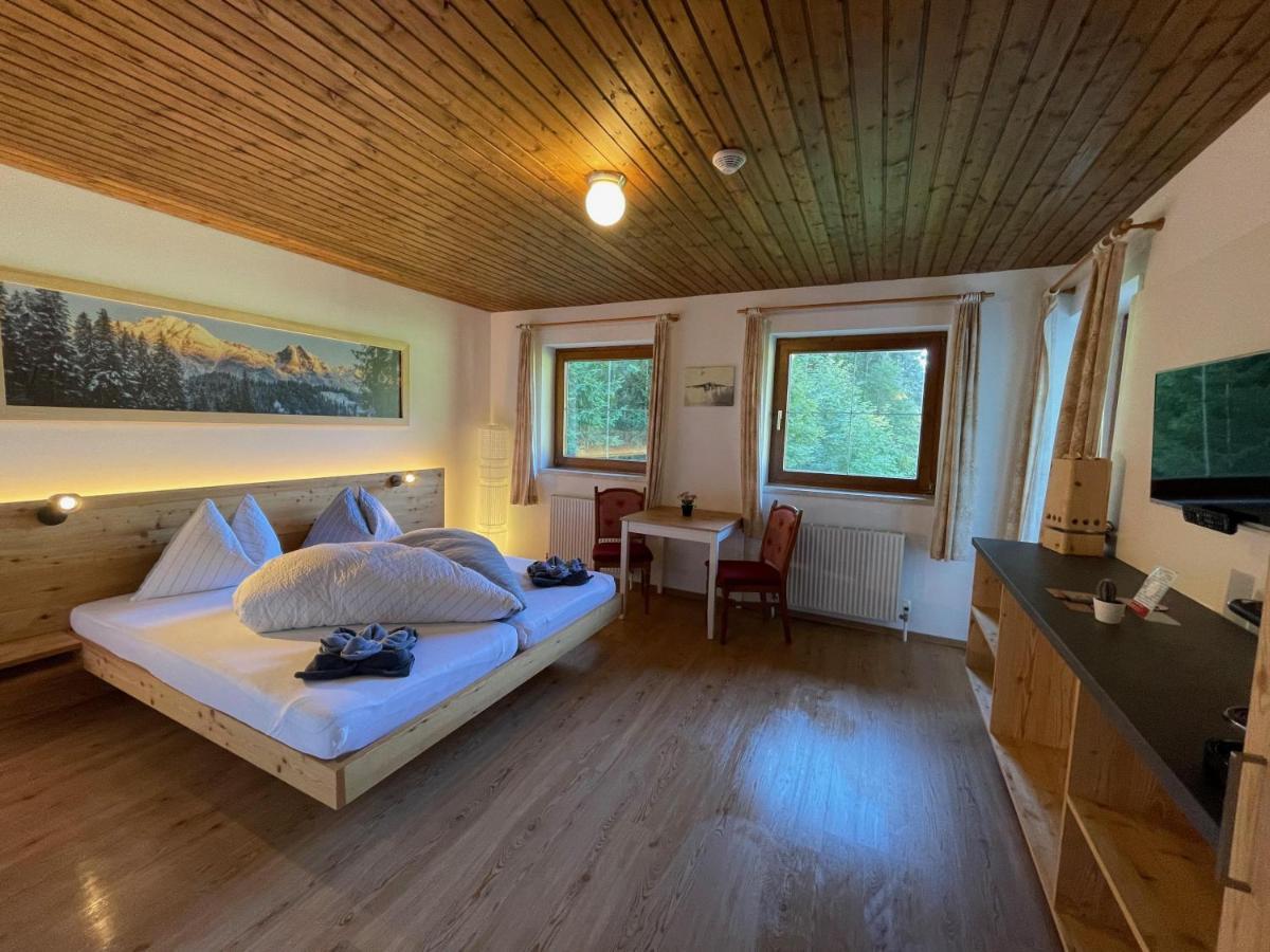 Apartpension Barenwirt Leutasch Exteriér fotografie