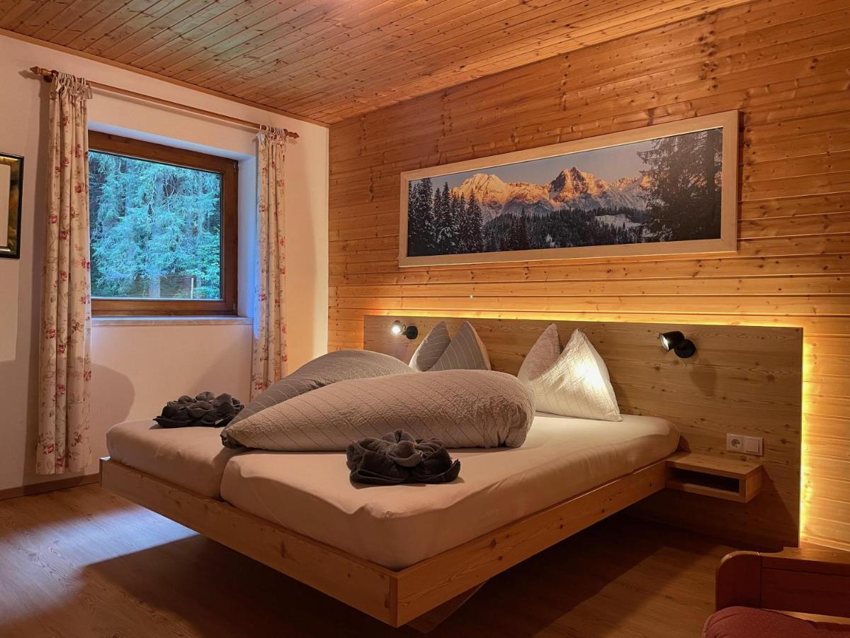 Apartpension Barenwirt Leutasch Exteriér fotografie